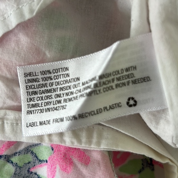 Lilly Pulitzer x Target Nosey Posey Floral Pastel Sleeveless Mini Dress - 4 - Picture 14 of 16